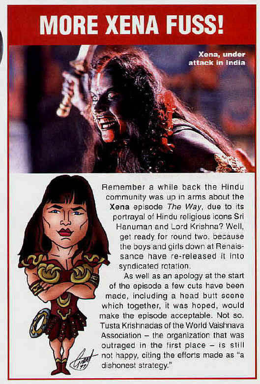 More Xena Fuss from XPOSE #39