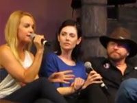Part 2 – Renee, Adrienne and Steve at FantasyCon