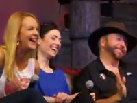Part 3 Renee, Adrienne and Steve at FantasyCon July 2014